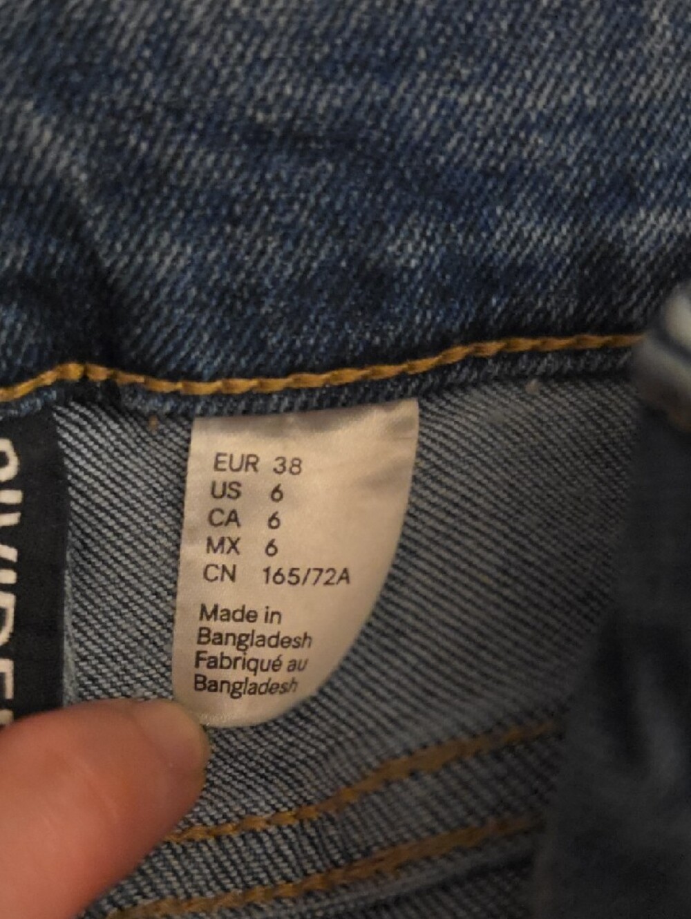 H&M Blue & Grey Low Rise Jeans - Picture 4 of 11